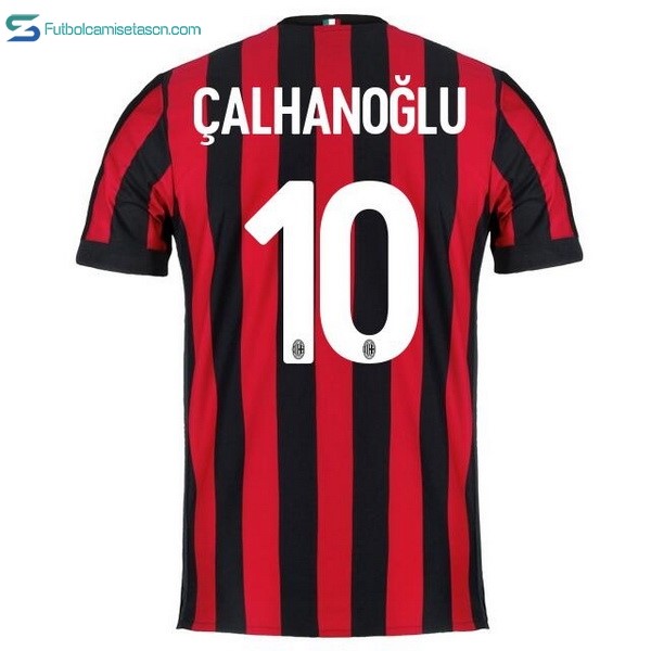Camiseta Milan 1ª Calhanoglu 2017/18